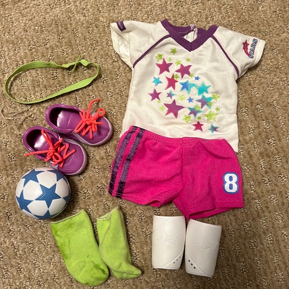 American Girl Toys American Girl Soccer Outfit Retired Poshmark